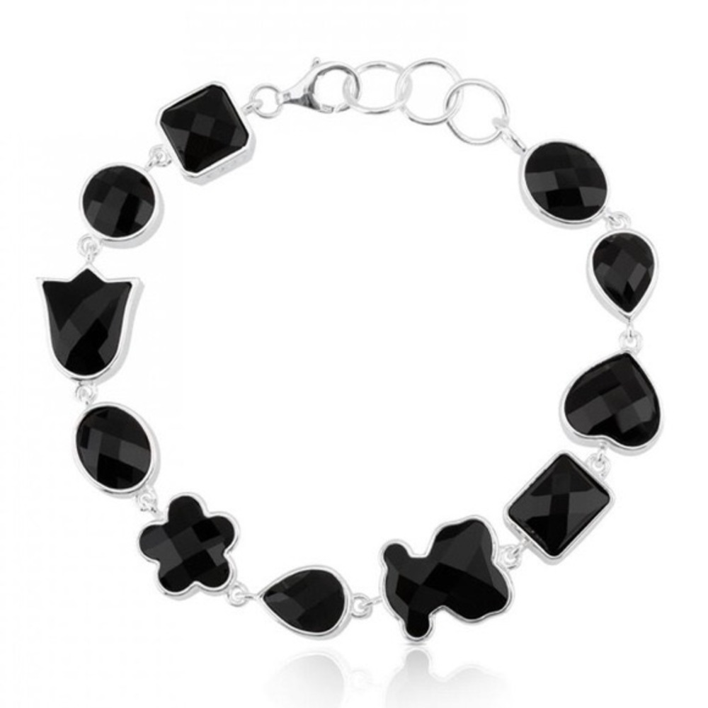 Tous Black and Silver Bracelet